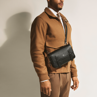 Sac à Bandoulière en Cuir Grainé