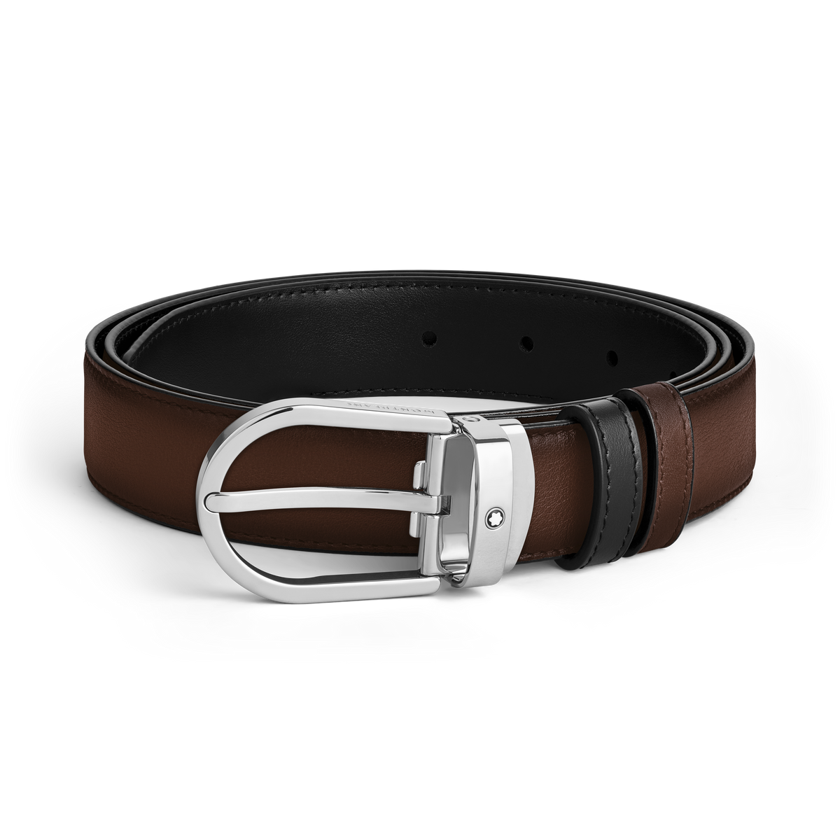 Ceinture Réversible Horseshoe 30 mm en Cuir