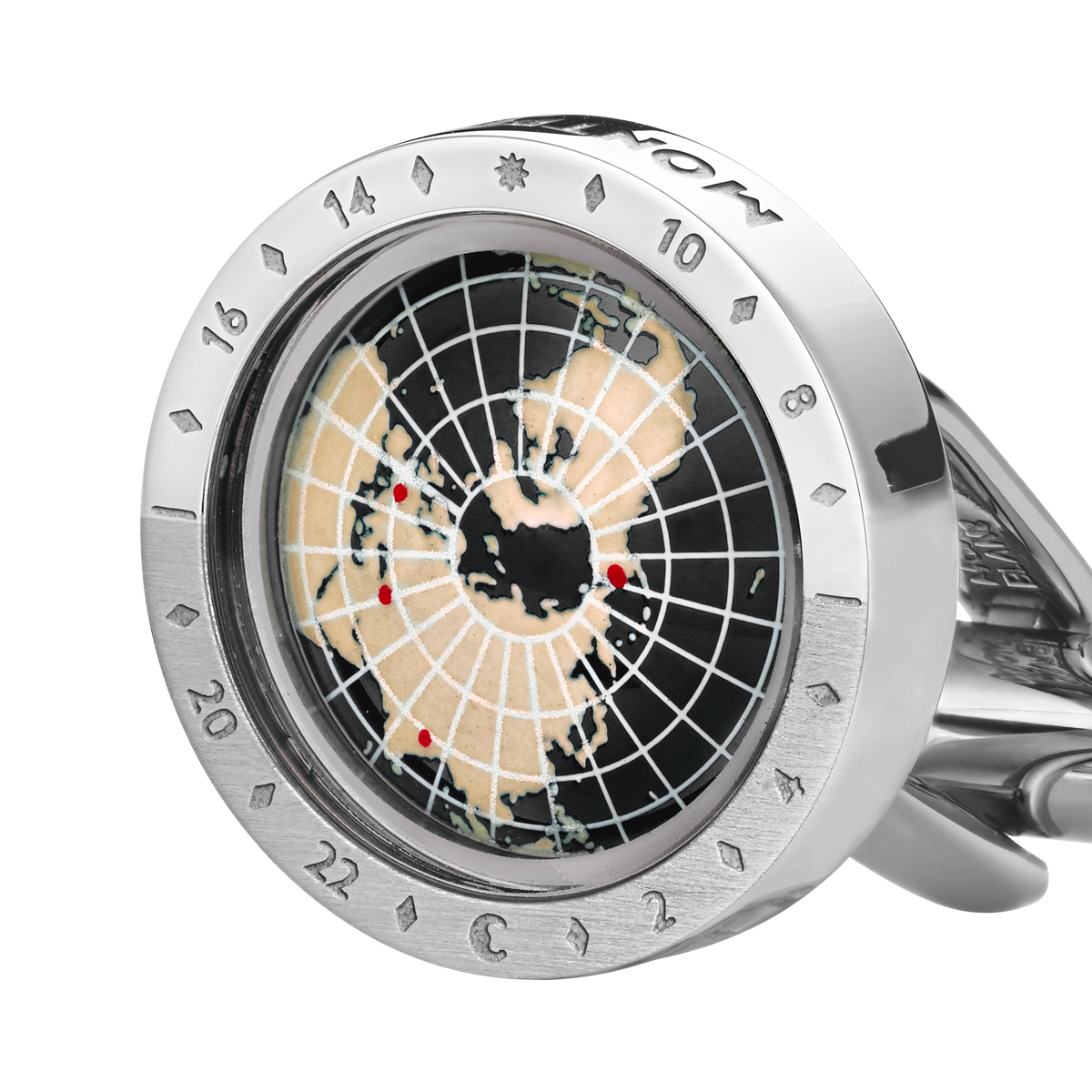 Boutons de Manchette Montblanc 1858 Geosphere