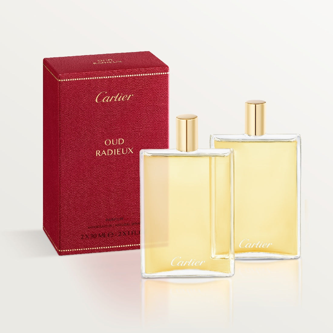 Recharges Eau de Parfum Les Heures Voyageuses Oud Radieux 2x30ml