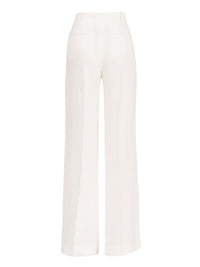 Pantalon évasé taille haute en lin - Iconic Milk