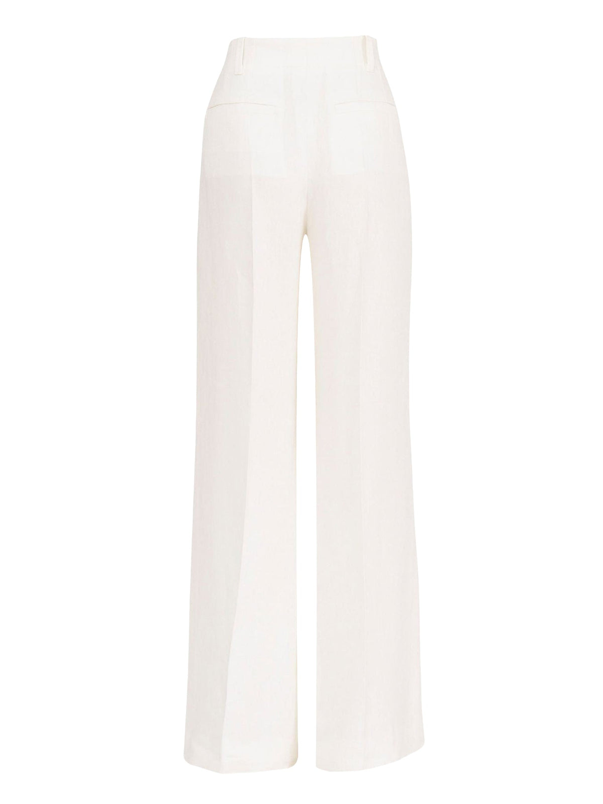 Pantalon évasé taille haute en lin - Iconic Milk