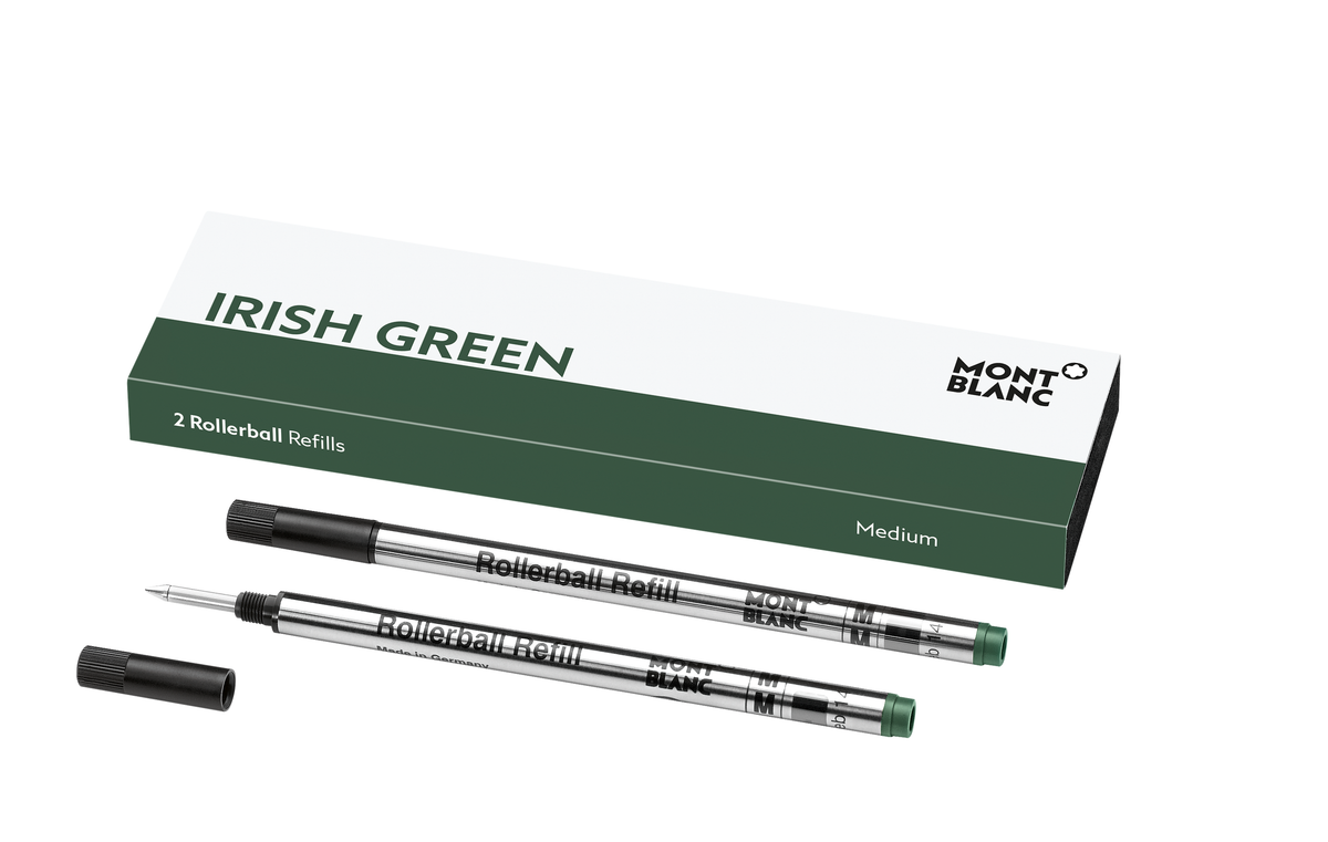 2x Recharges pour Rollerball, Irish Green