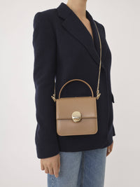 Petit sac à main Penelope en cuir - Tawny Orange