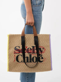 Sac cabas See By Bye - Straw Beige