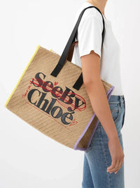 Sac cabas See By Bye - Straw Beige