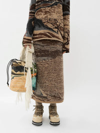 Sac seau Jorge en laine - Poppy Red