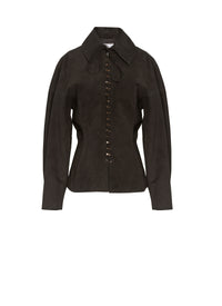Veste en velours - Noir
