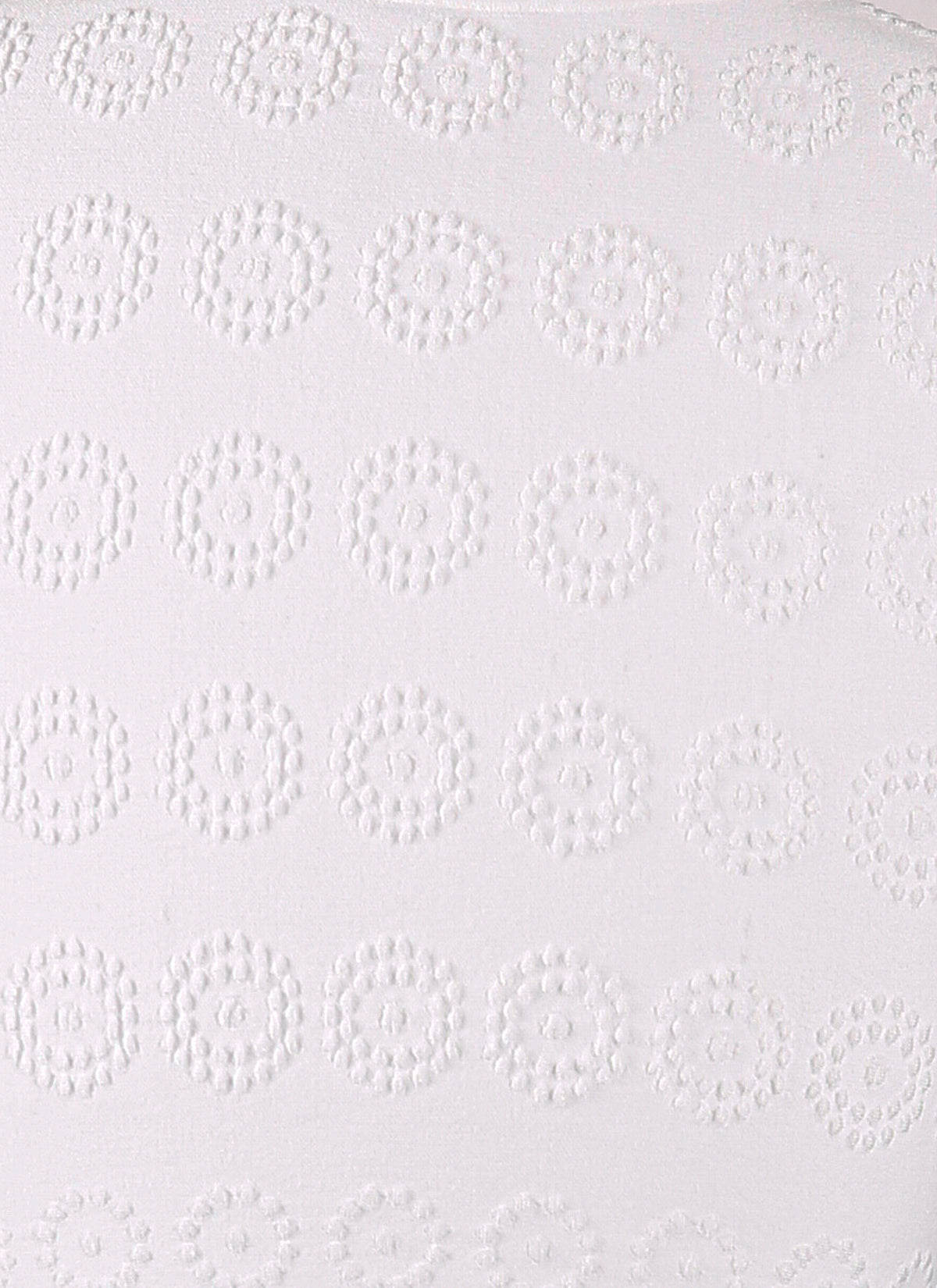 Pull sans manches à motif rosace en maille - Blanc Optique