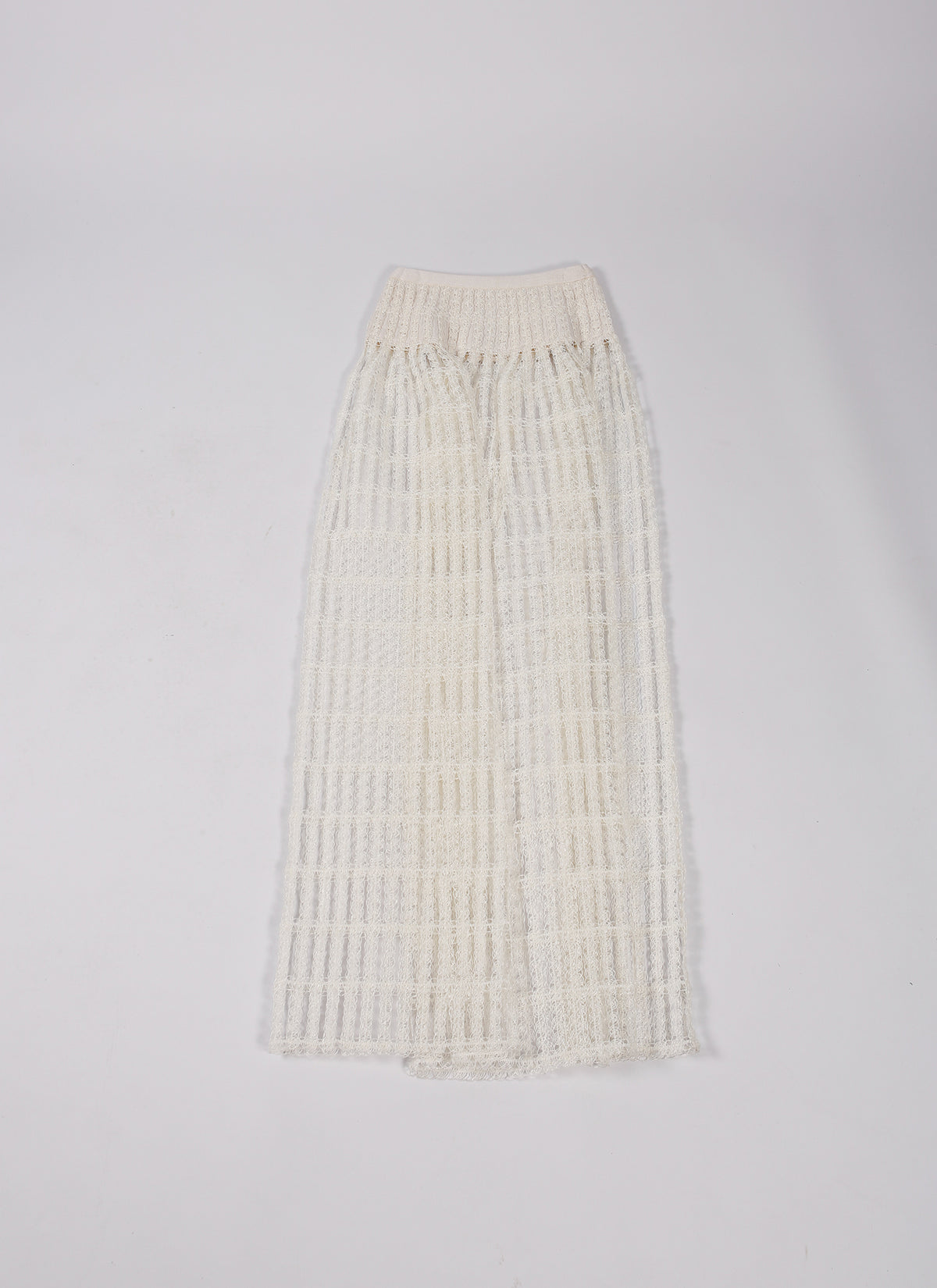 Floral skirt - White