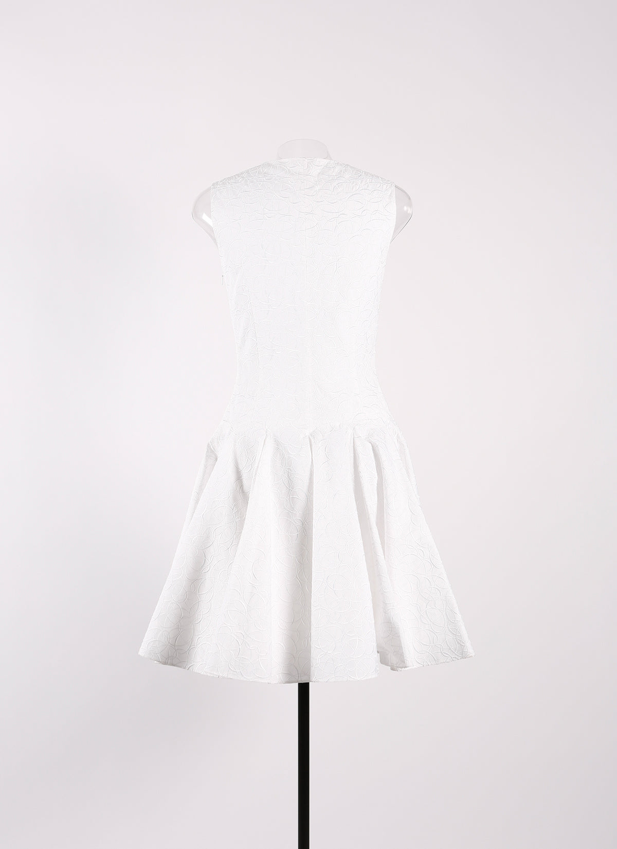 Robe sans manches Dédale - Blanc