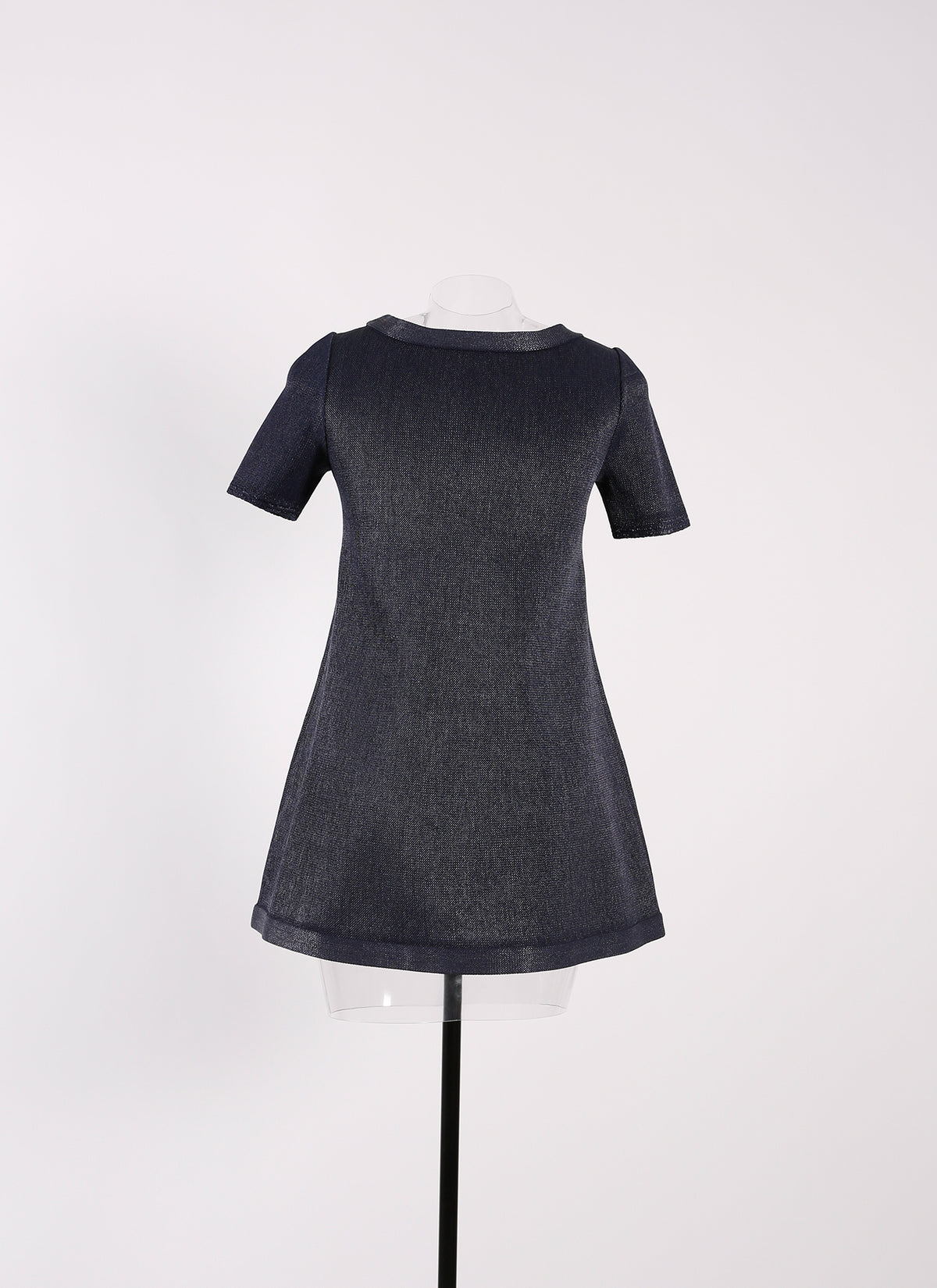 Raffia short sleeve tunic - Night