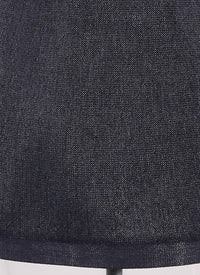 Raffia short sleeve tunic - Night