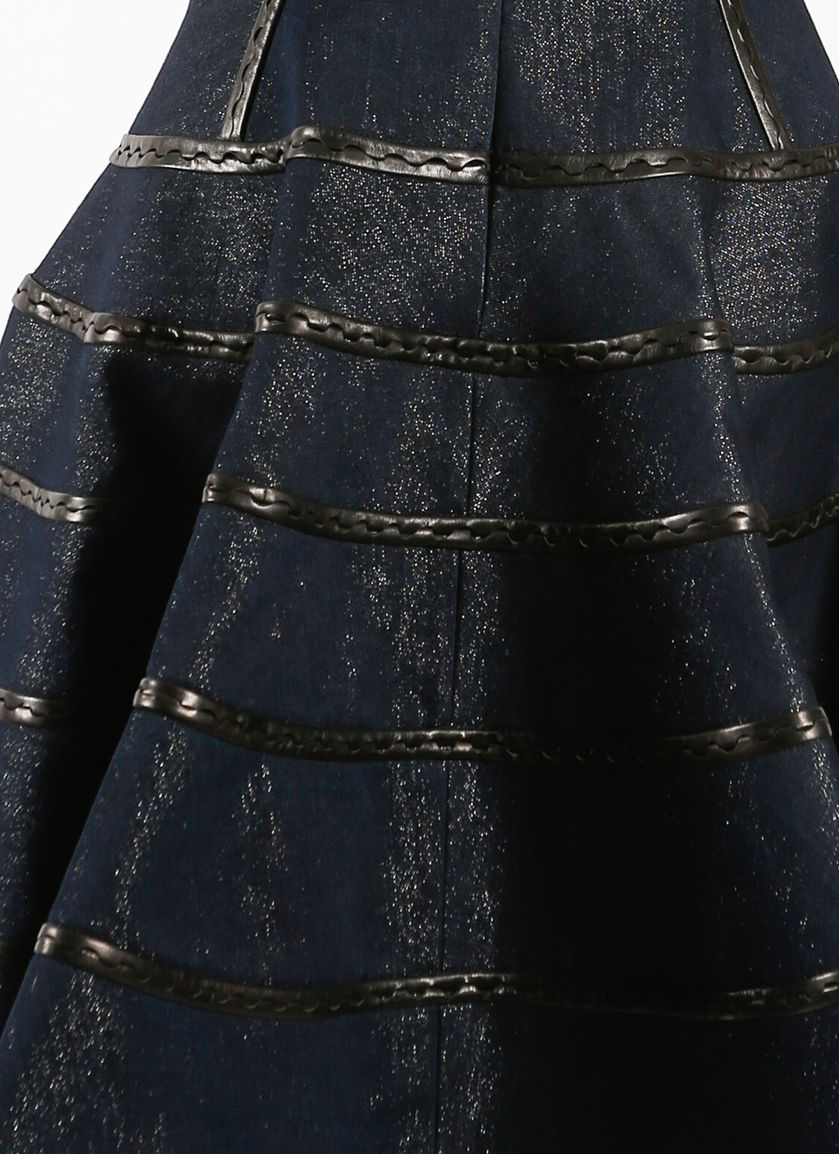 Robe sans manches en denim - Argent