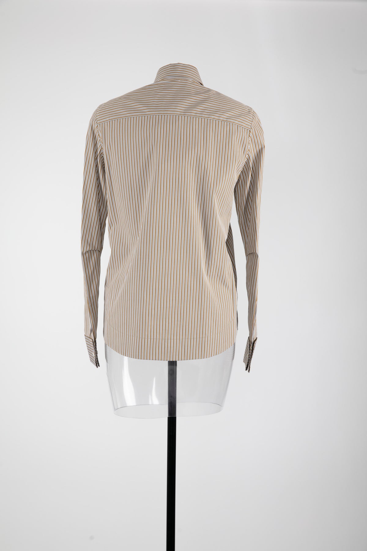 Chemise à manches longues - Ocre & Blanc