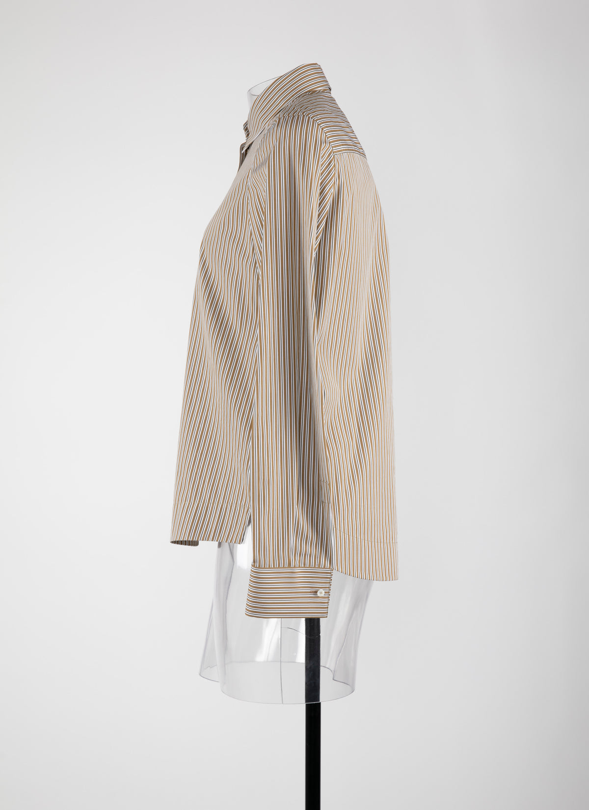 Chemise à manches longues - Ocre & Blanc