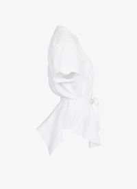 T-shirt structuré - Blanc