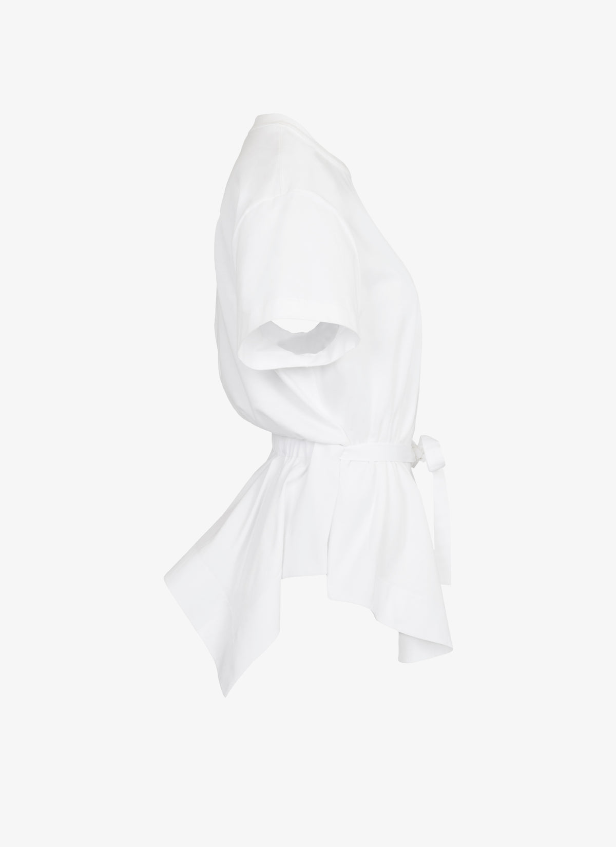 T-shirt structuré - Blanc