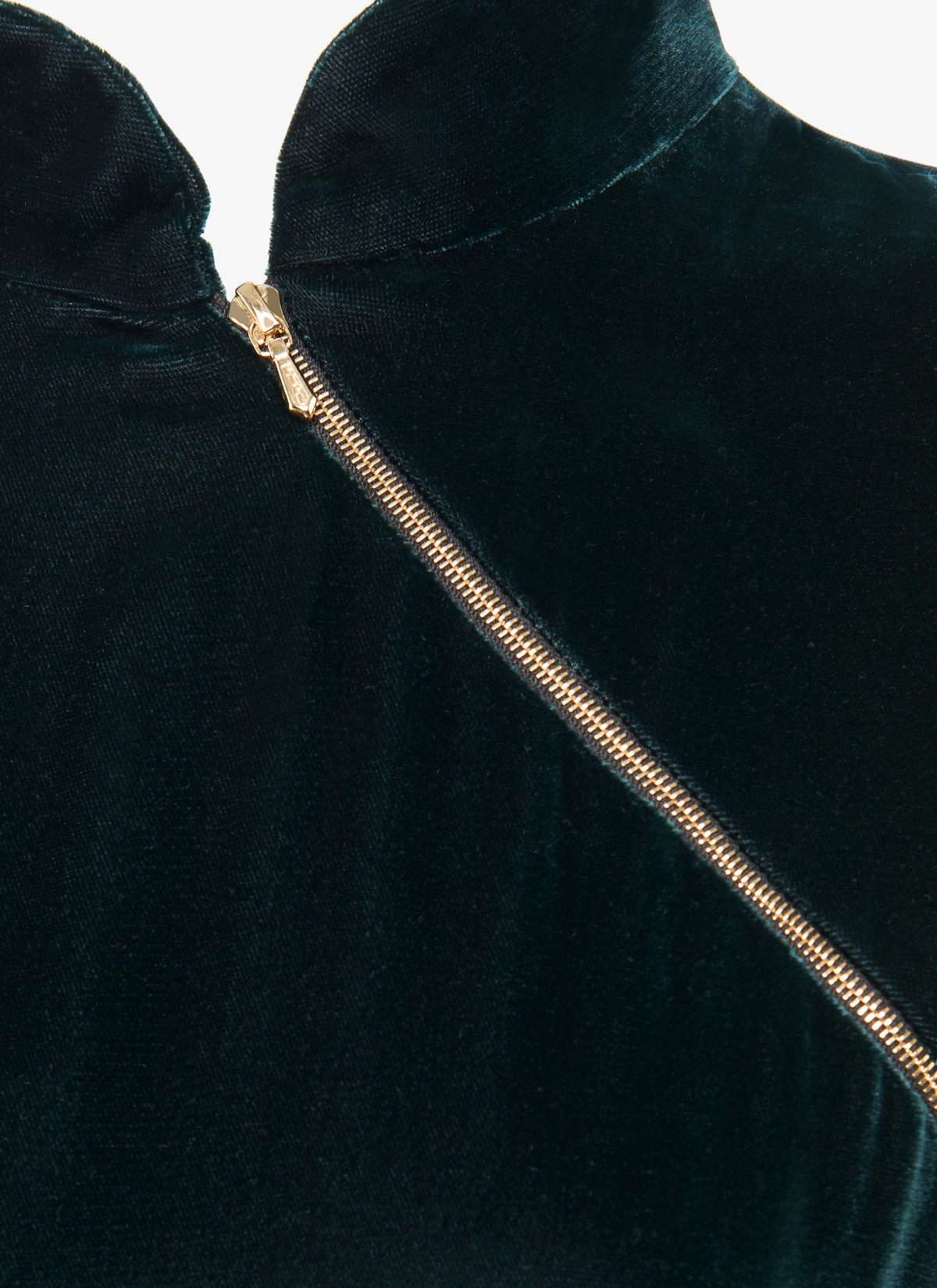 Velvet flowing maxi dress - Drill