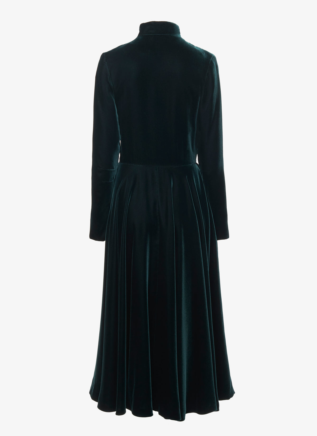 Velvet flowing maxi dress - Drill