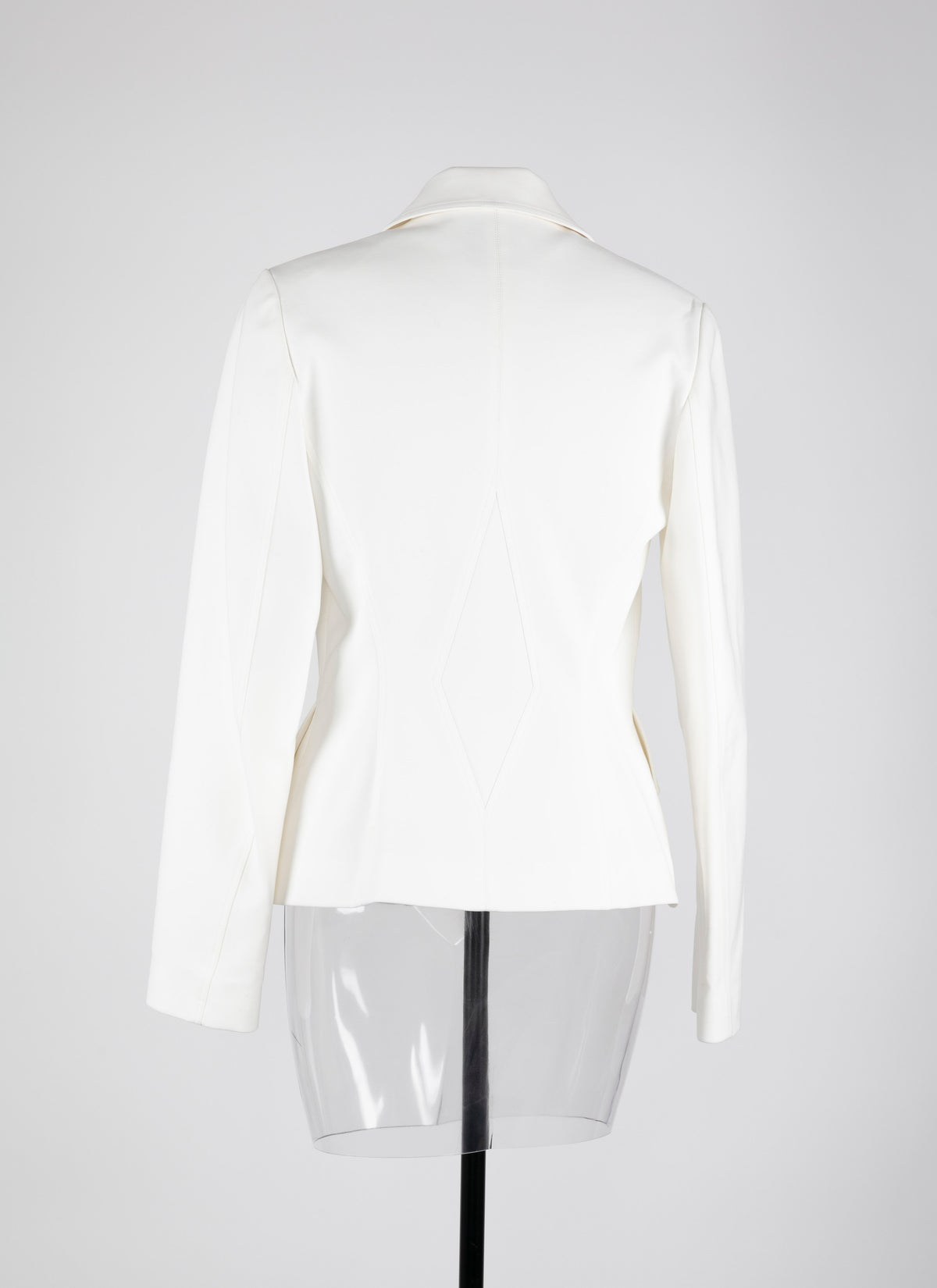 Canvas jacket - Mother of Pearl White