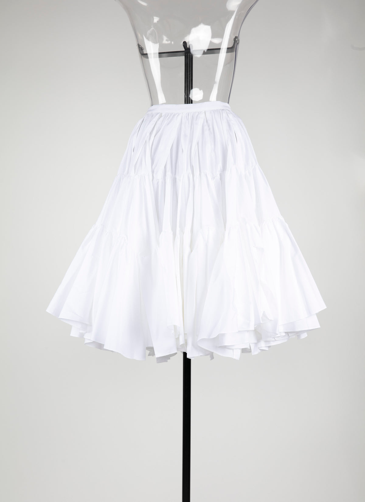 Poplin skirt - White