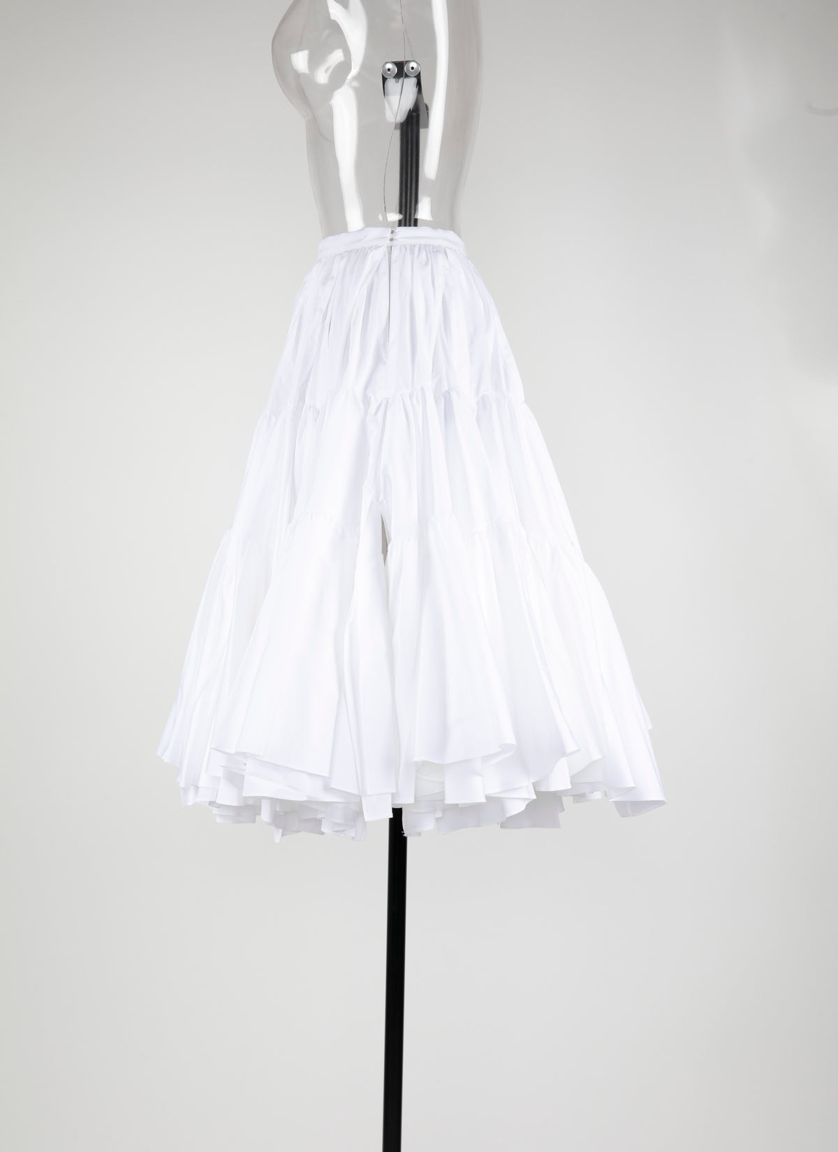 Poplin skirt - White