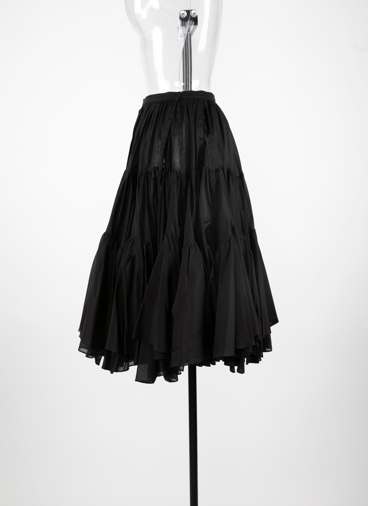 Ruffle skirt - Black