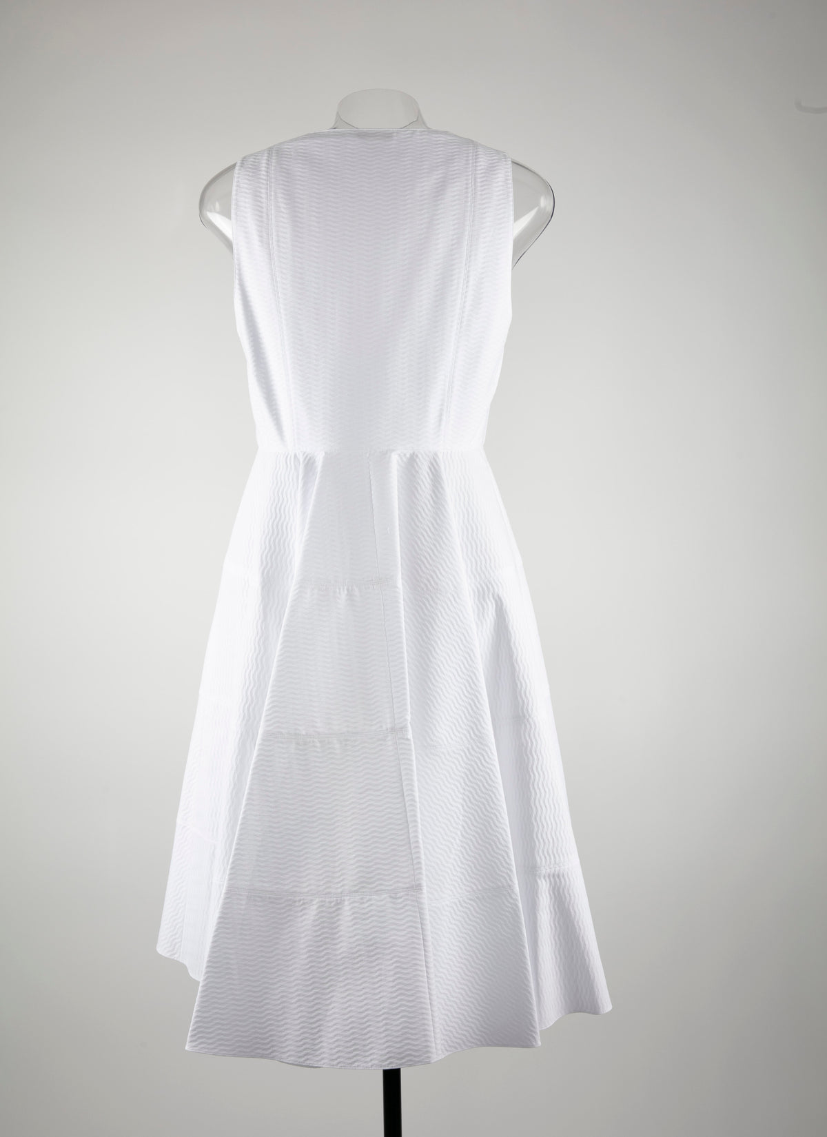 Trapeze dress - White