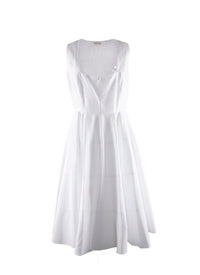 Trapeze dress - White