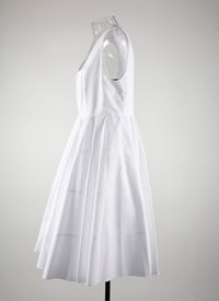 Trapeze dress - White