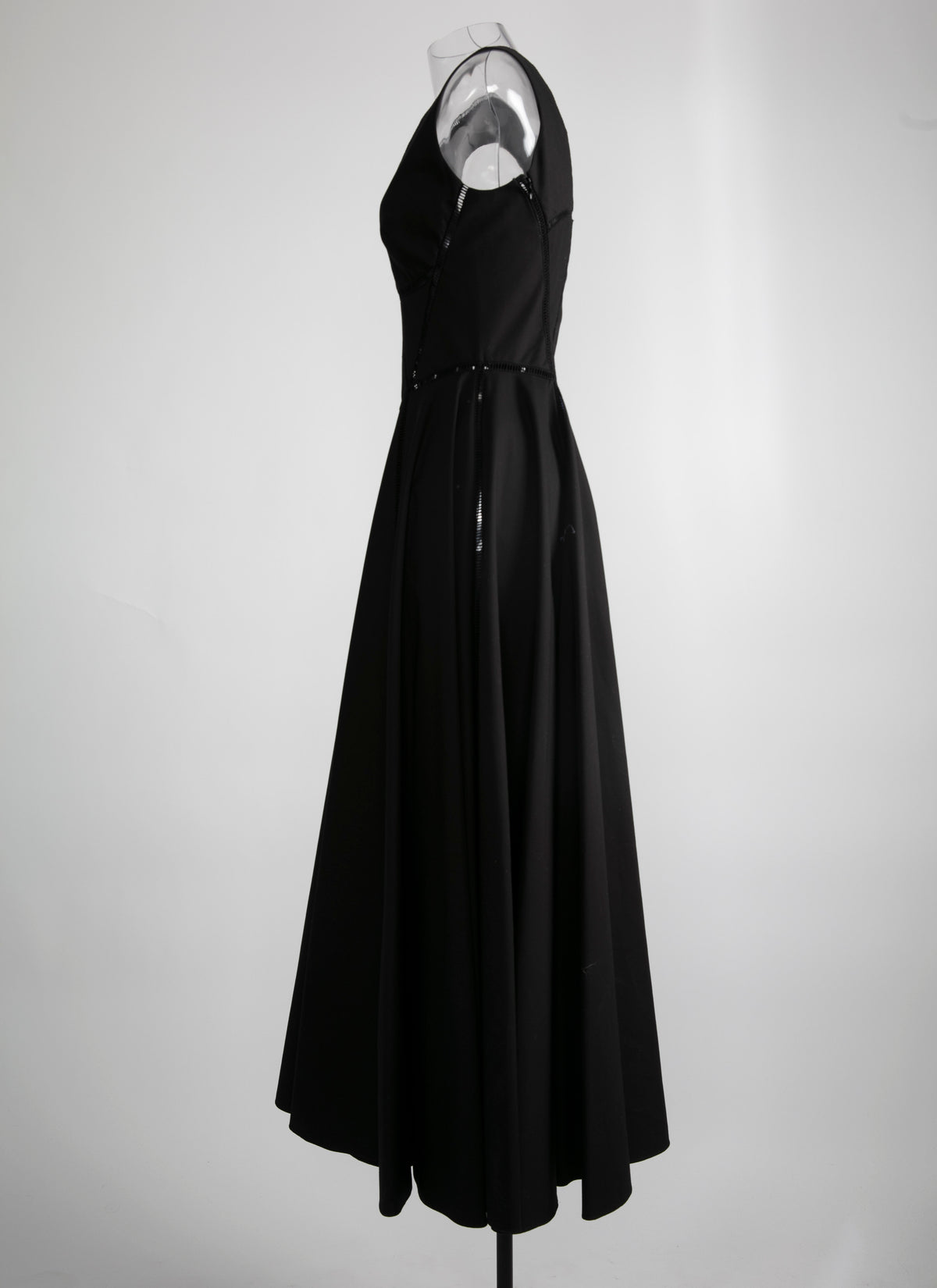 Sleeveless dress - Black
