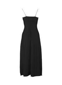 Fond de robe longue Intime - Noir