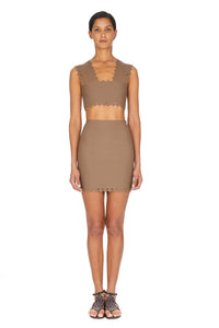 skirt with openwork edging - Savannah