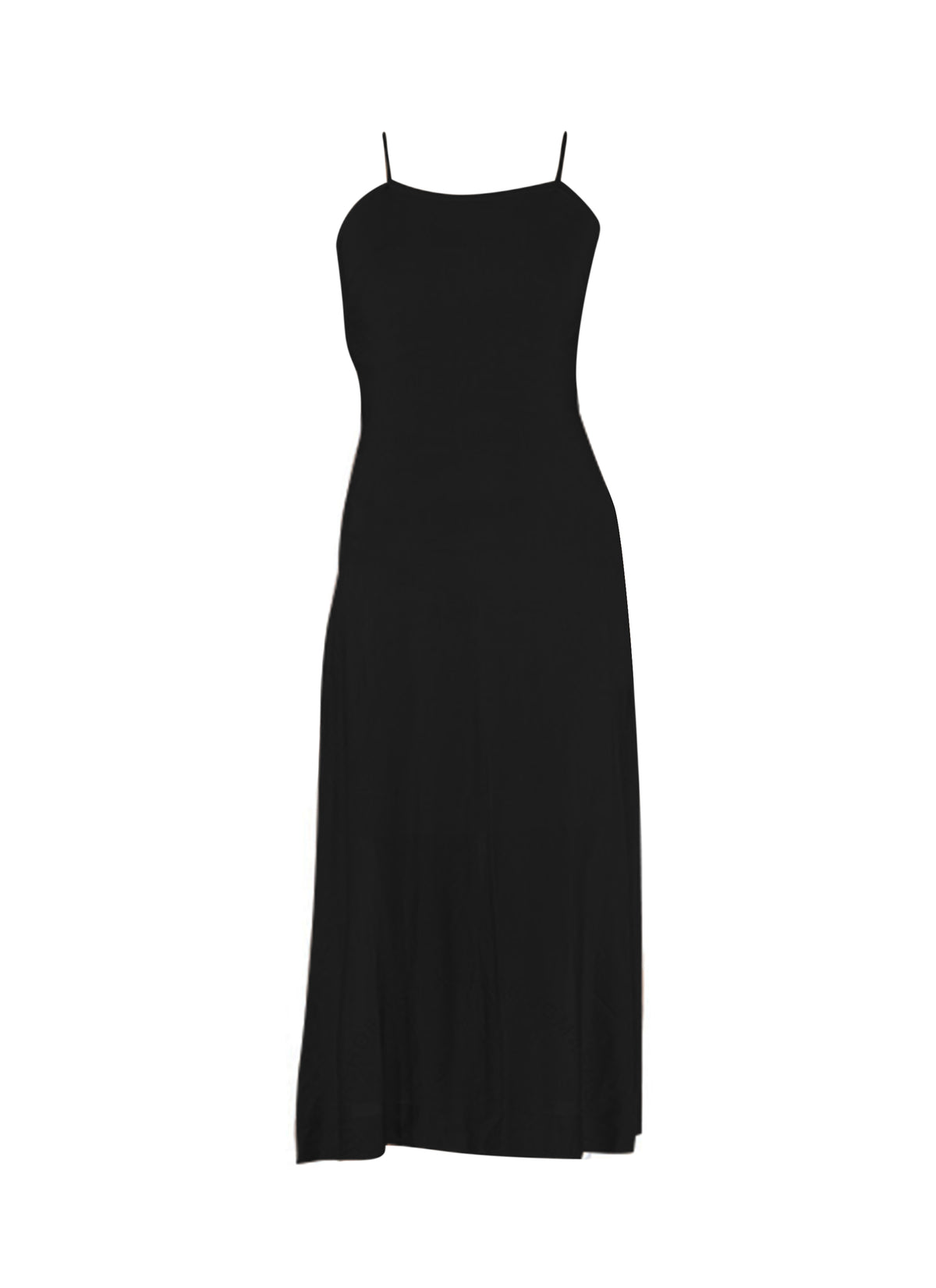 Fond de robe longue Intime - Noir